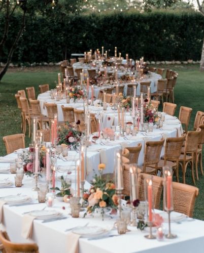 Reception Table Layout 21