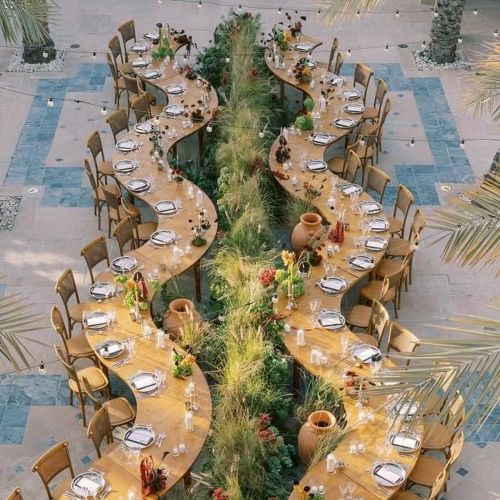 Reception Table Layout 22