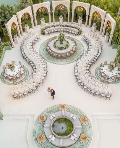Reception Table Layout 23