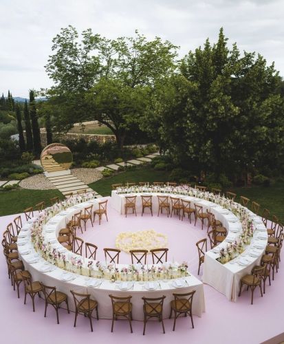 Reception Table Layout 24