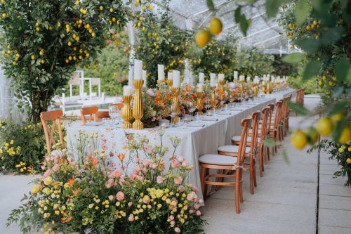 Reception Table Layout 5